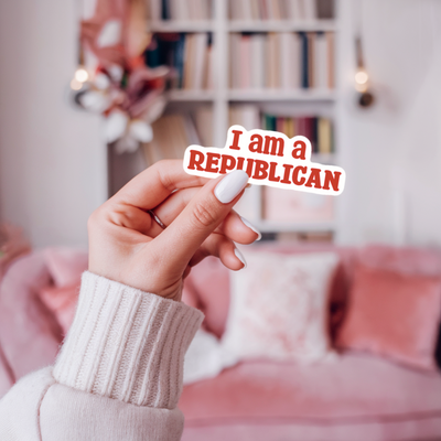 Republican, Conservative, Christian, Patriotic Stickers – Set of 12 Stickers