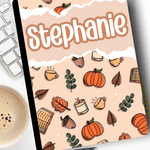 Custom Composition Notebook – Back to School Journal, 80 Pages Personalized School Supplies