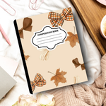 Customized Halloween Composition Notebook – Fall Coquette Aesthetic Journal | Personalized School Supplies
