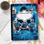 Custom Composition Notebook – Back to School Journal, 80 Pages Personalized School Supplies