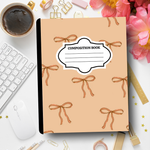 Customized Halloween Composition Notebook – Fall Coquette Aesthetic Journal | Personalized School Supplies