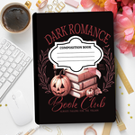 Customized Dark Romance Composition Notebook – Book  Aesthetic Journal | Personalized School Supplies