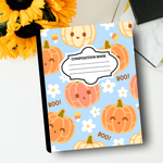 Customized Halloween Composition Notebook – Pumpkin Aesthetic Journal | Personalized School Supplies
