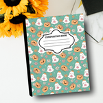 Customized Halloween Composition Notebook – Ghost Aesthetic Journal | Personalized School Supplies
