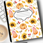 Customized Halloween Composition Notebook – Fall Aesthetic Journal | Personalized School Supplies