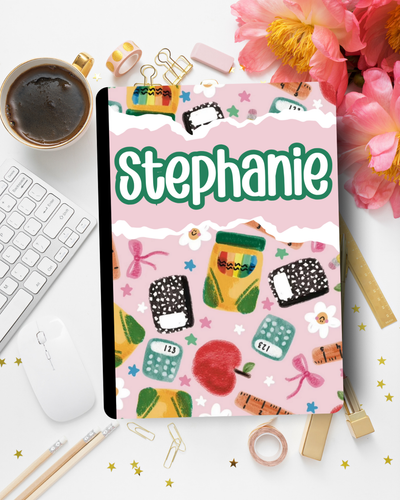 Custom Composition Notebook – Back to School Journal, 80 Pages Personalized School Supplies