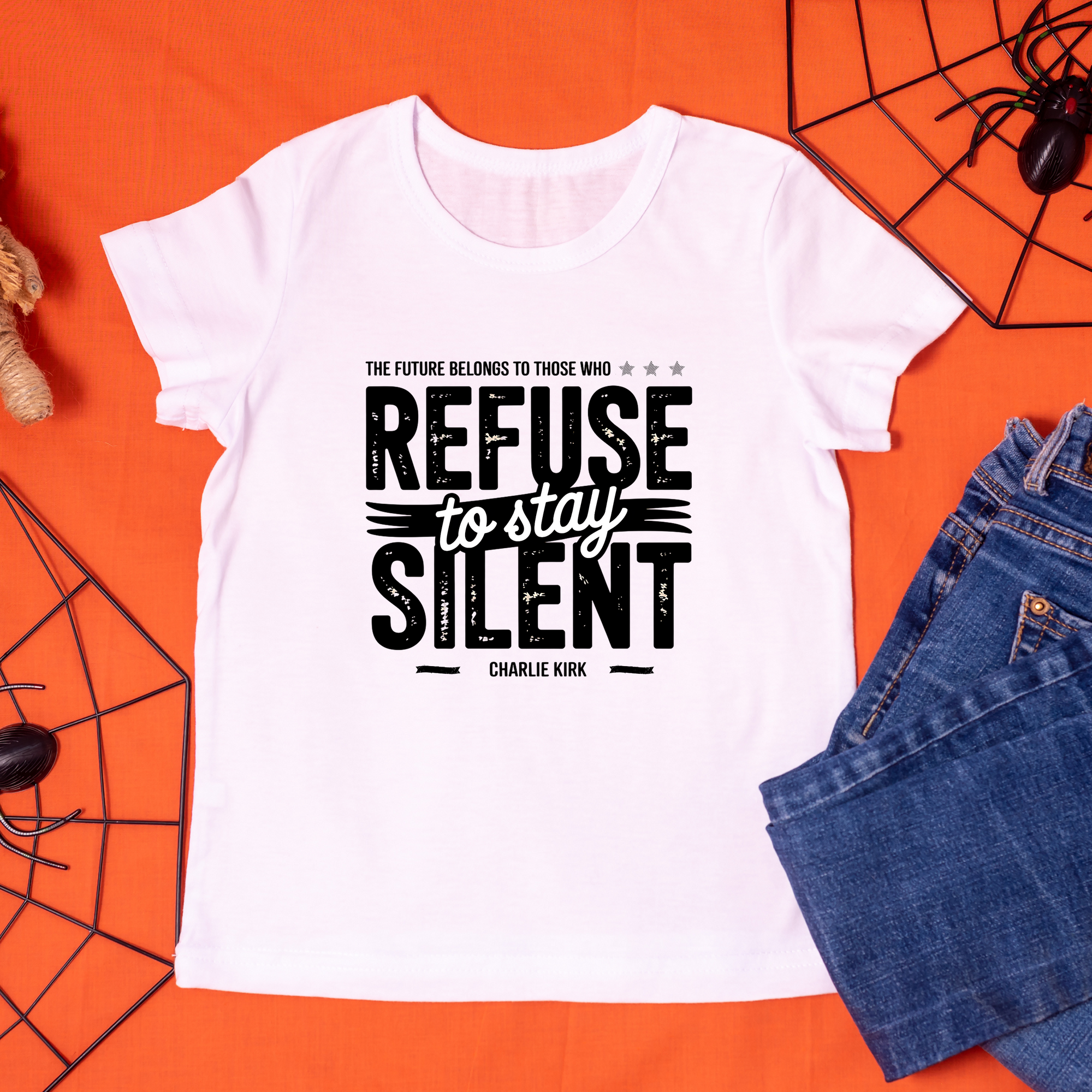 Refuse To Stay Silent Sweatshirt – Graphic Tee