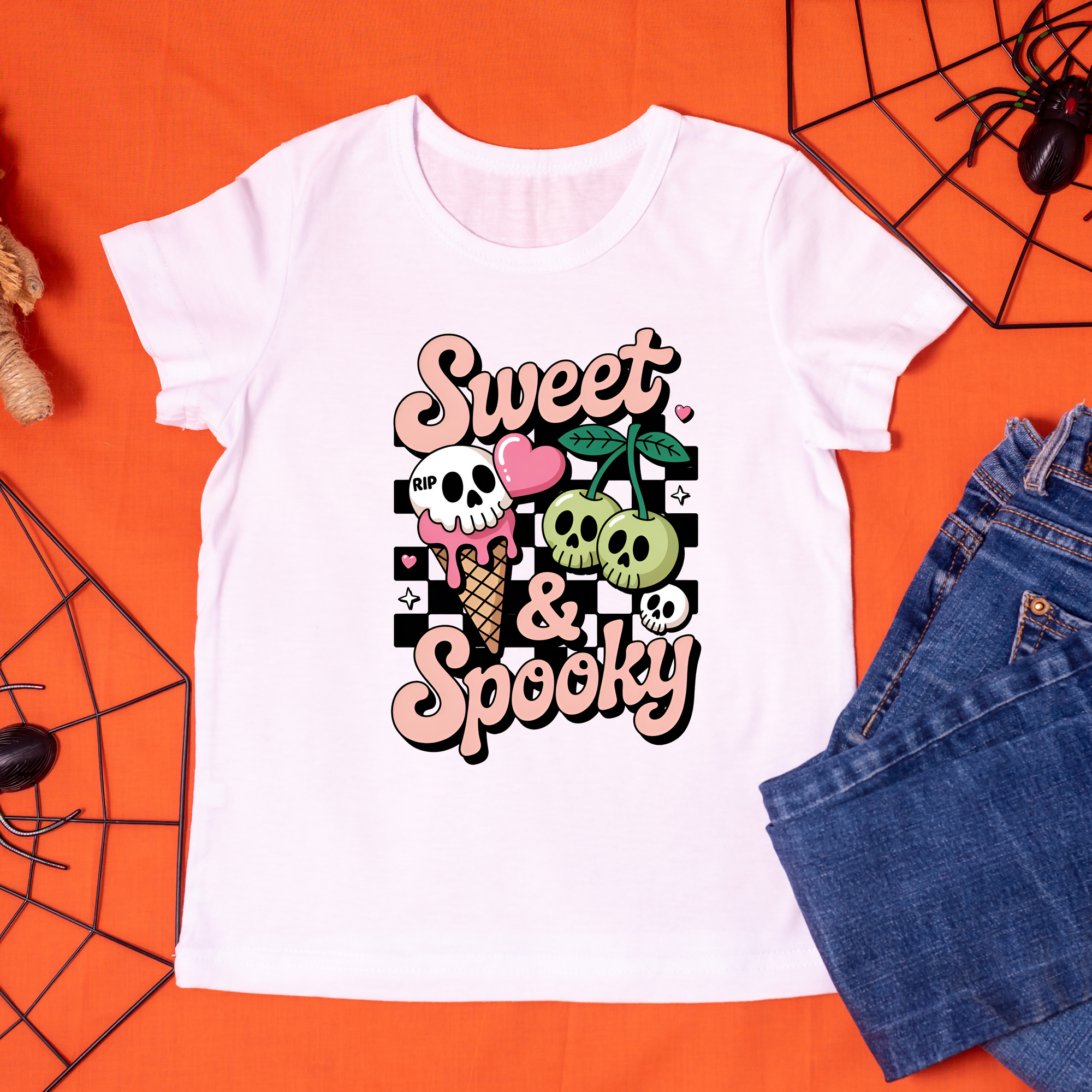 Sweet and Spooky T-Shirt – Halloween Statement Tee