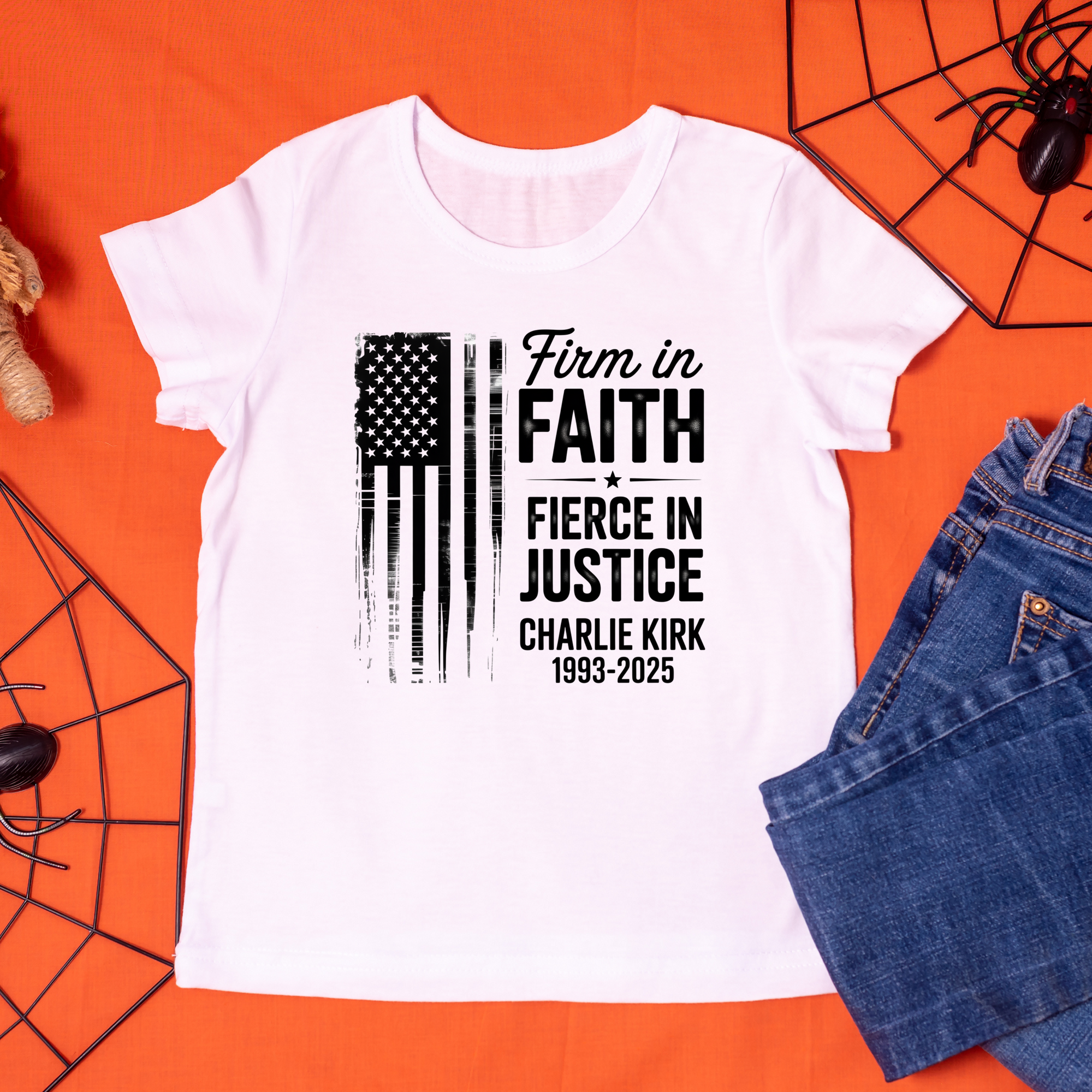 Firm in Faith Sweatshirt – Graphic Tee