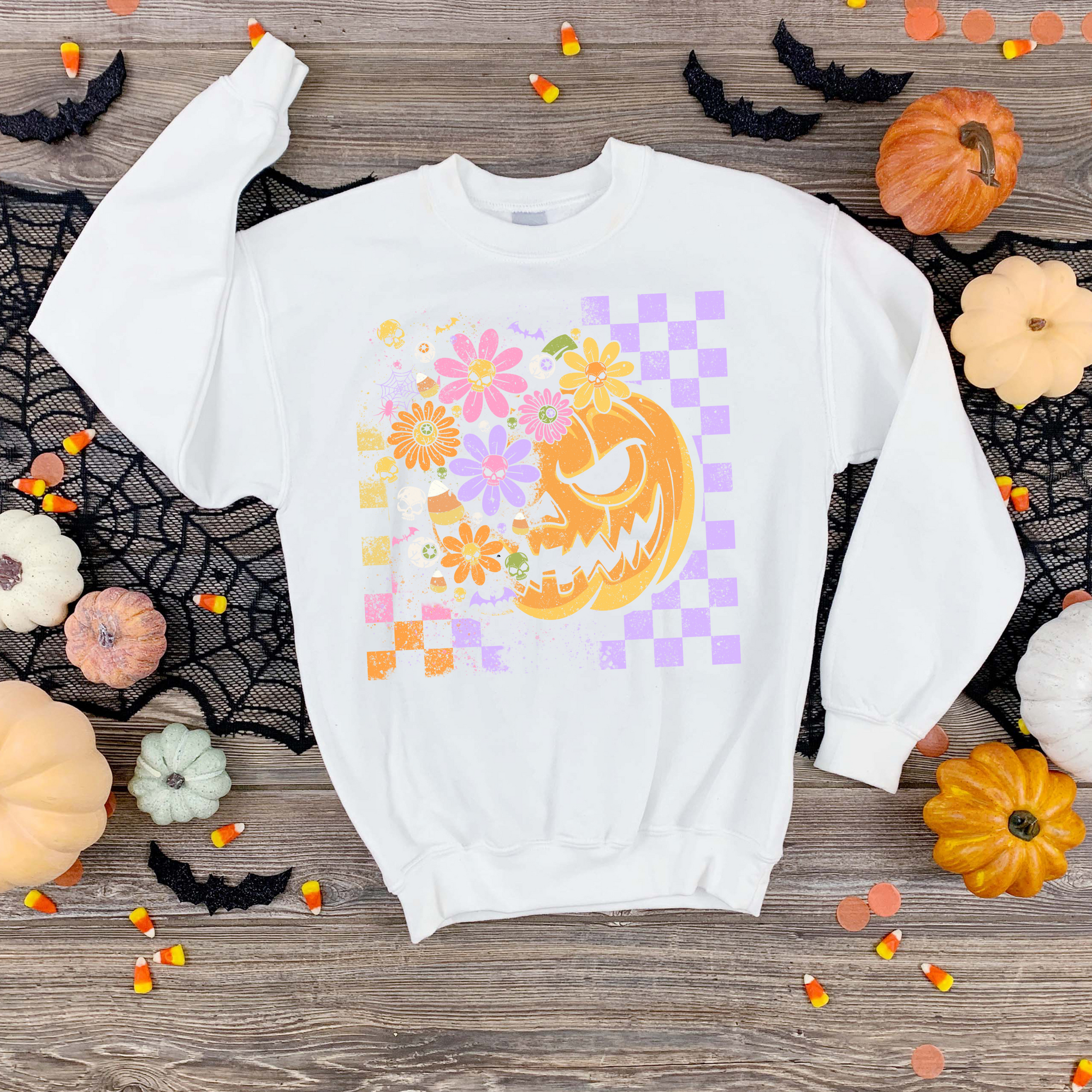 Pastel Pumpkin T-Shirt – Halloween Statement Tee
