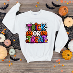 Trick or Treat T-Shirt – Halloween Statement Tee