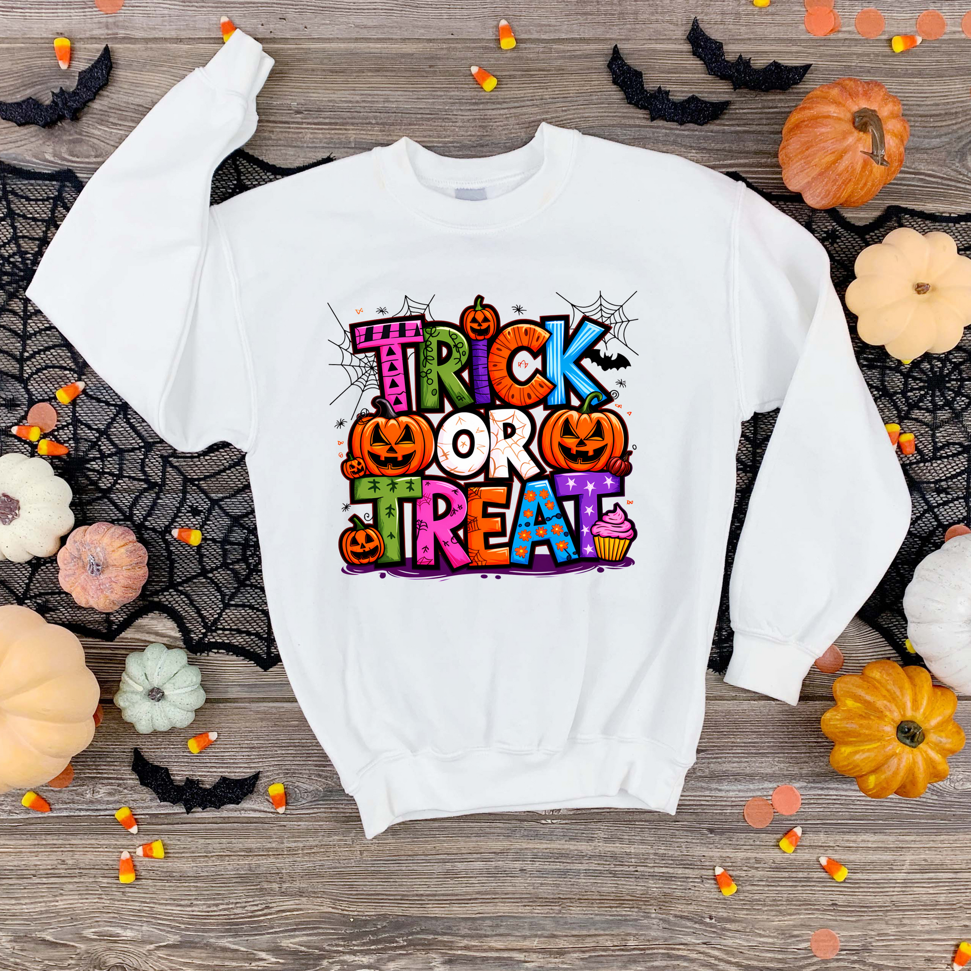 Trick or Treat T-Shirt – Halloween Statement Tee