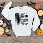 Firm in Faith Sweatshirt – Graphic Tee