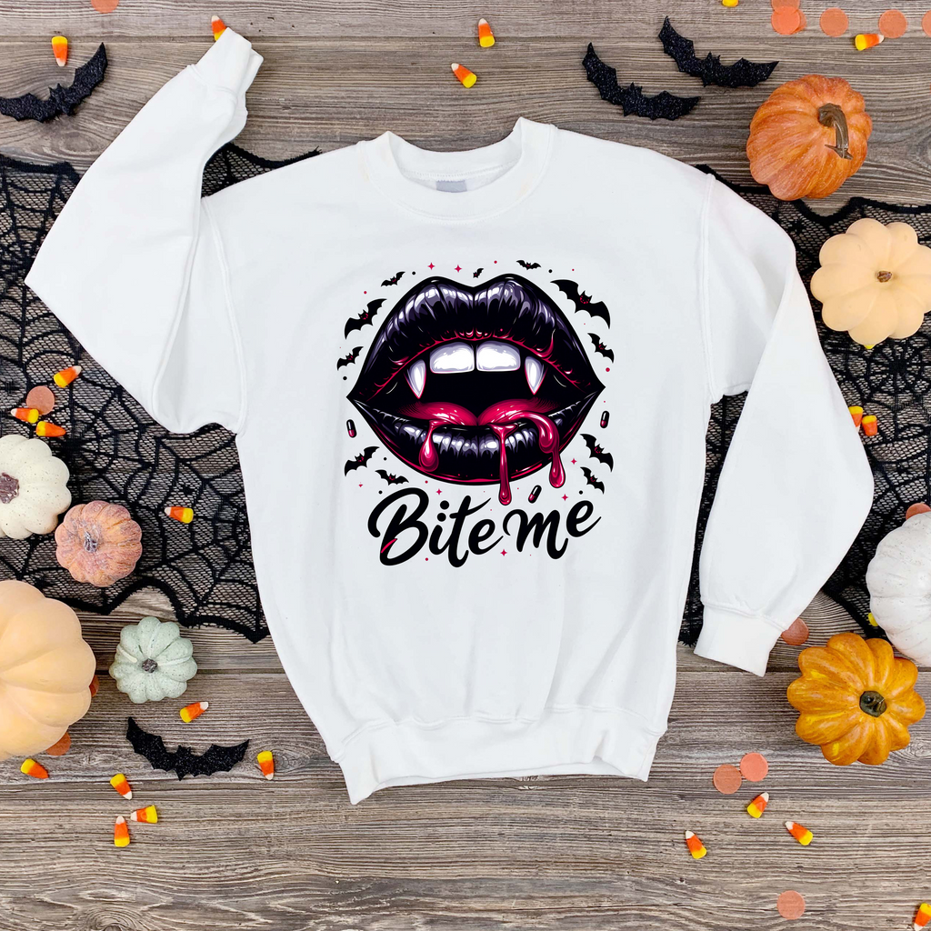 Bite Me T-Shirt – Halloween Statement Tee
