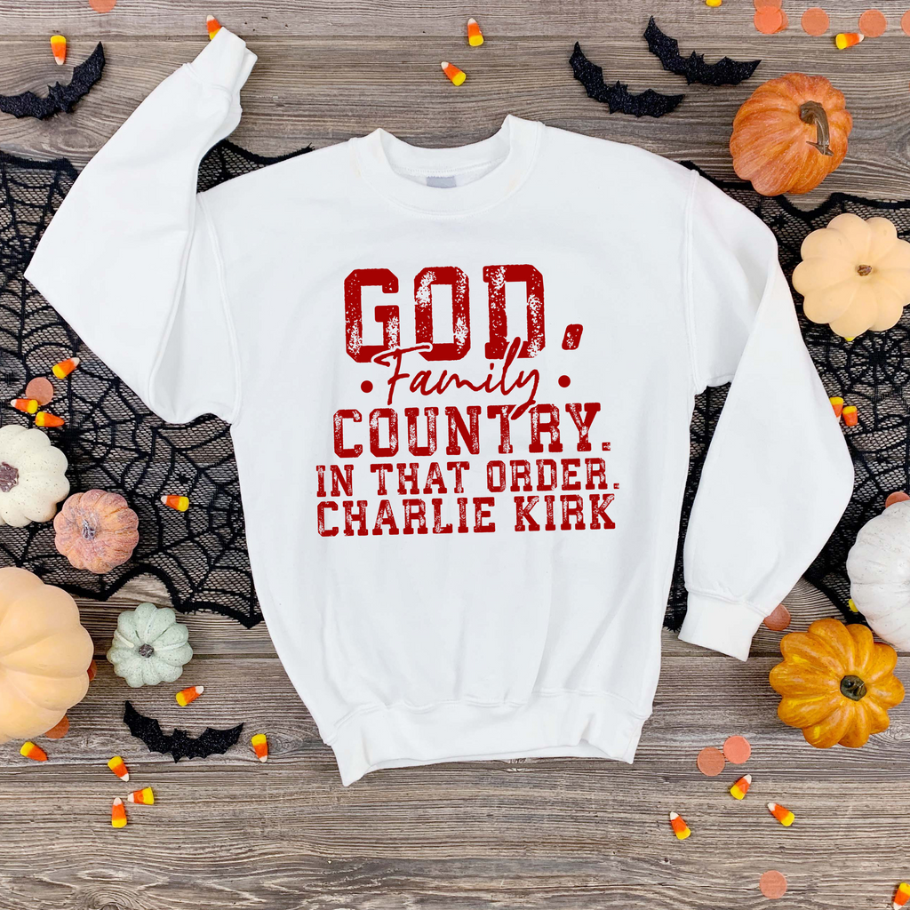 God Family Country Sweatshirt – Graphic Tee