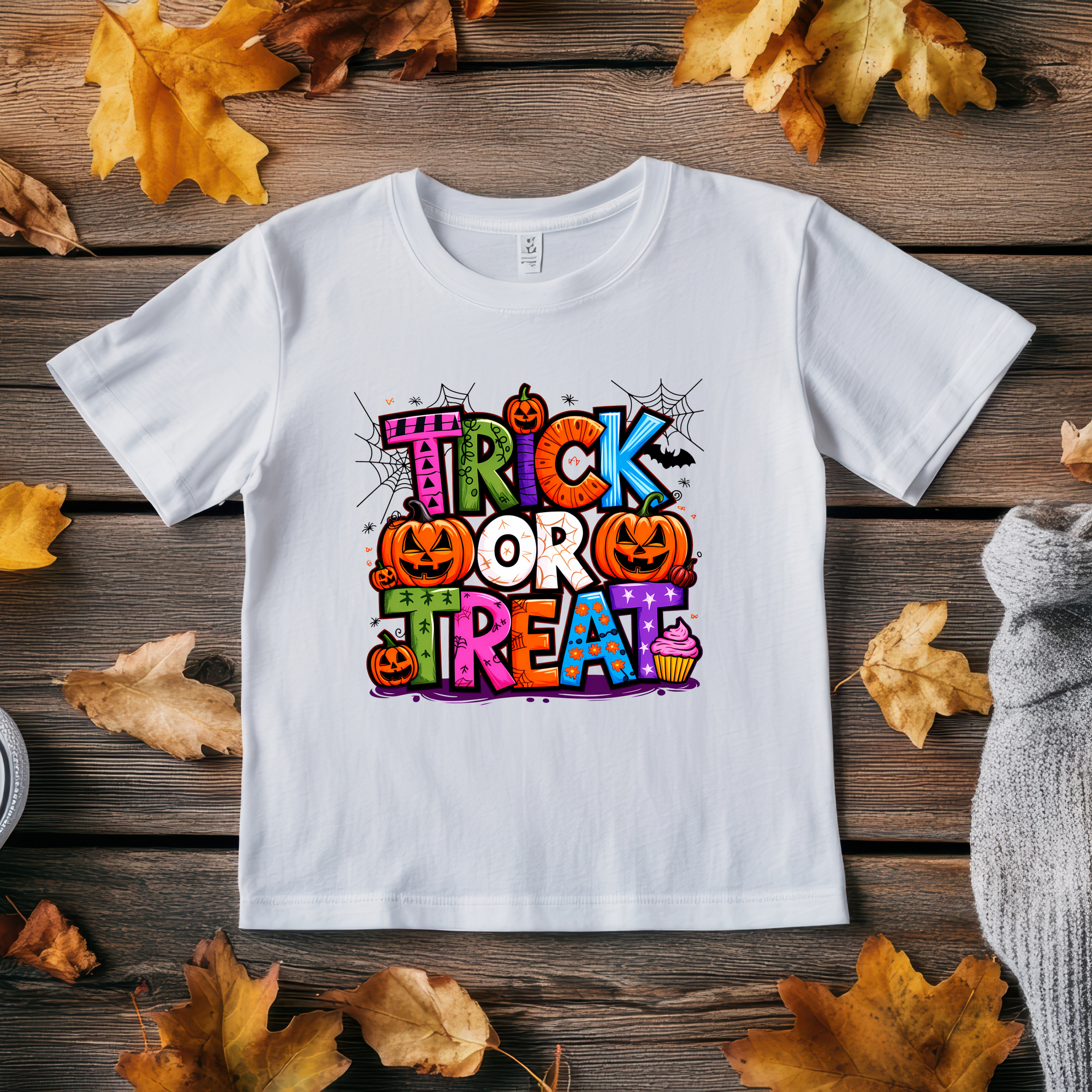 Trick or Treat T-Shirt – Halloween Statement Tee