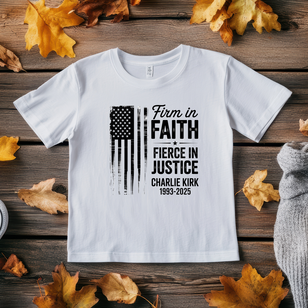 Firm in Faith Sweatshirt – Graphic Tee