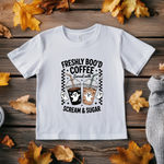 Spooky Coffee T-Shirt – Halloween Statement Tee