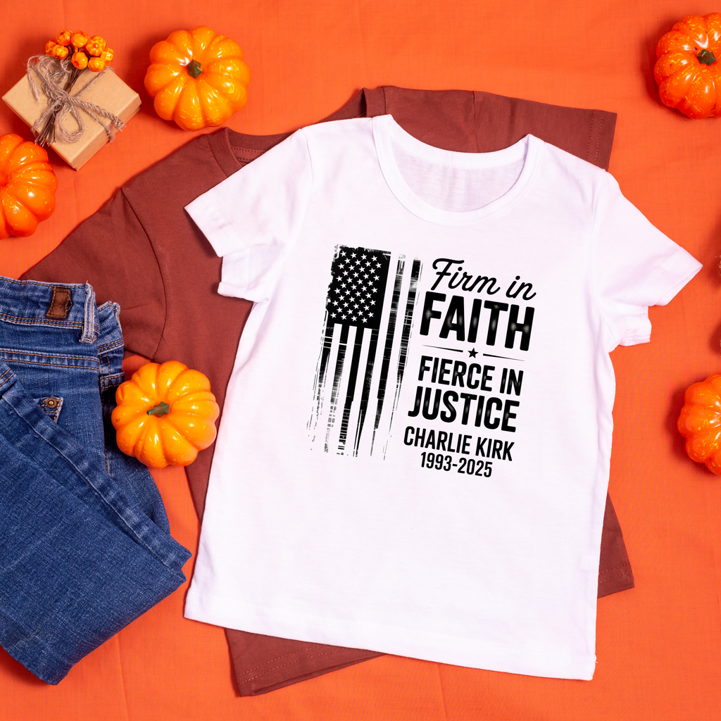 Firm in Faith Sweatshirt – Graphic Tee
