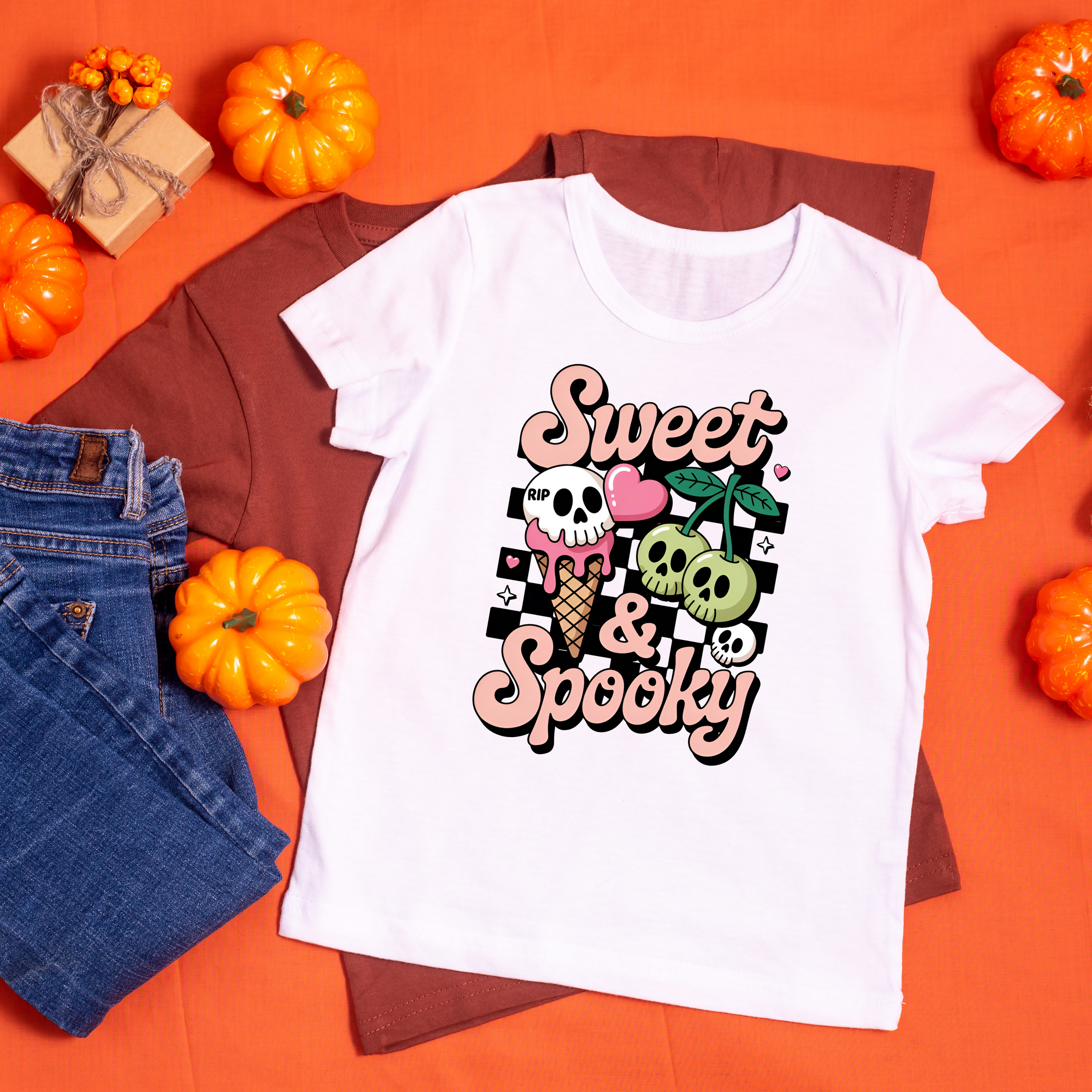Sweet and Spooky T-Shirt – Halloween Statement Tee