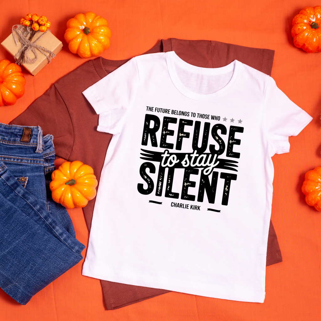 Refuse To Stay Silent Sweatshirt – Graphic Tee