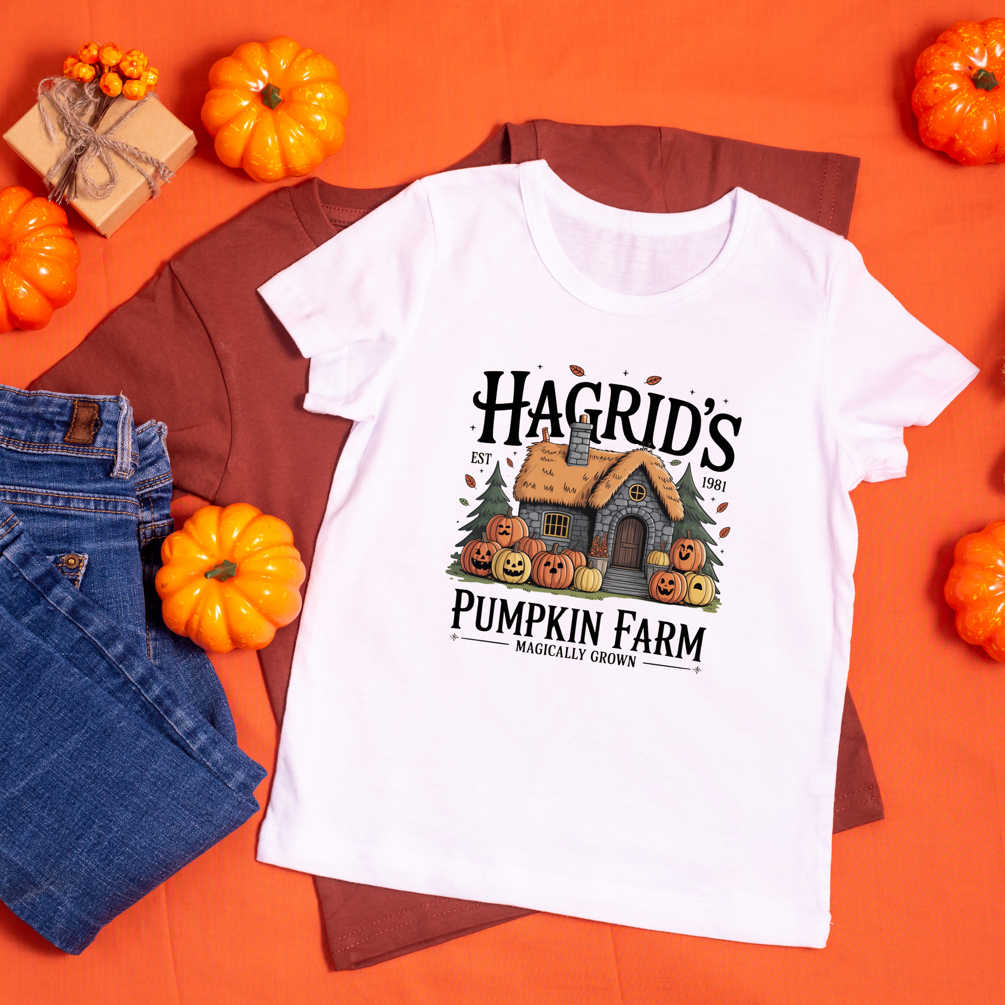 Hagrids Pumpkin Patch T-Shirt – Halloween Statement Tee