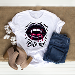 Bite Me T-Shirt – Halloween Statement Tee