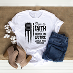 Firm in Faith Sweatshirt – Graphic Tee