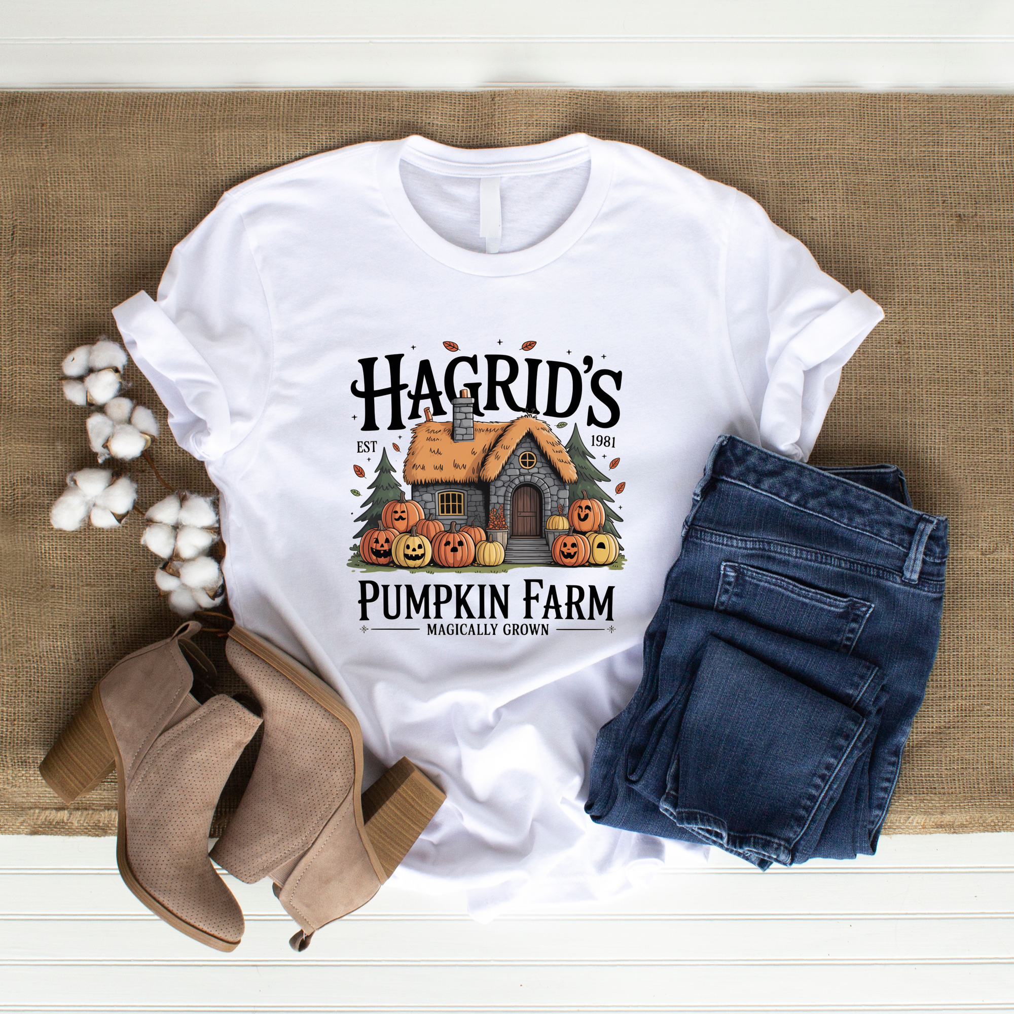 Hagrids Pumpkin Patch T-Shirt – Halloween Statement Tee