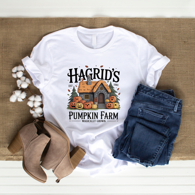 Hagrids Pumpkin Patch T-Shirt – Halloween Statement Tee