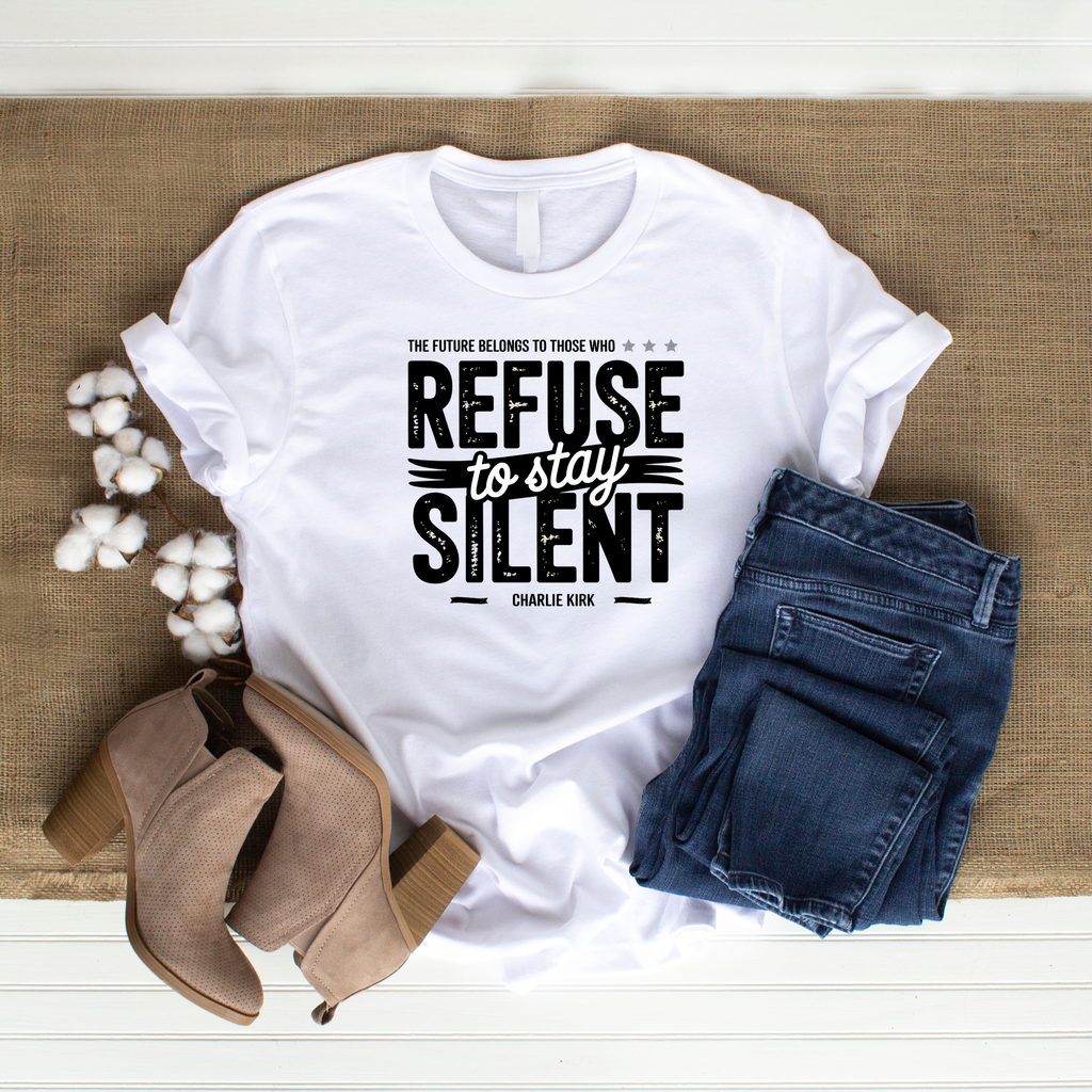 Refuse To Stay Silent Sweatshirt – Graphic Tee