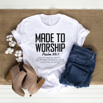 Made to Worship Sweatshirt – Graphic Tee