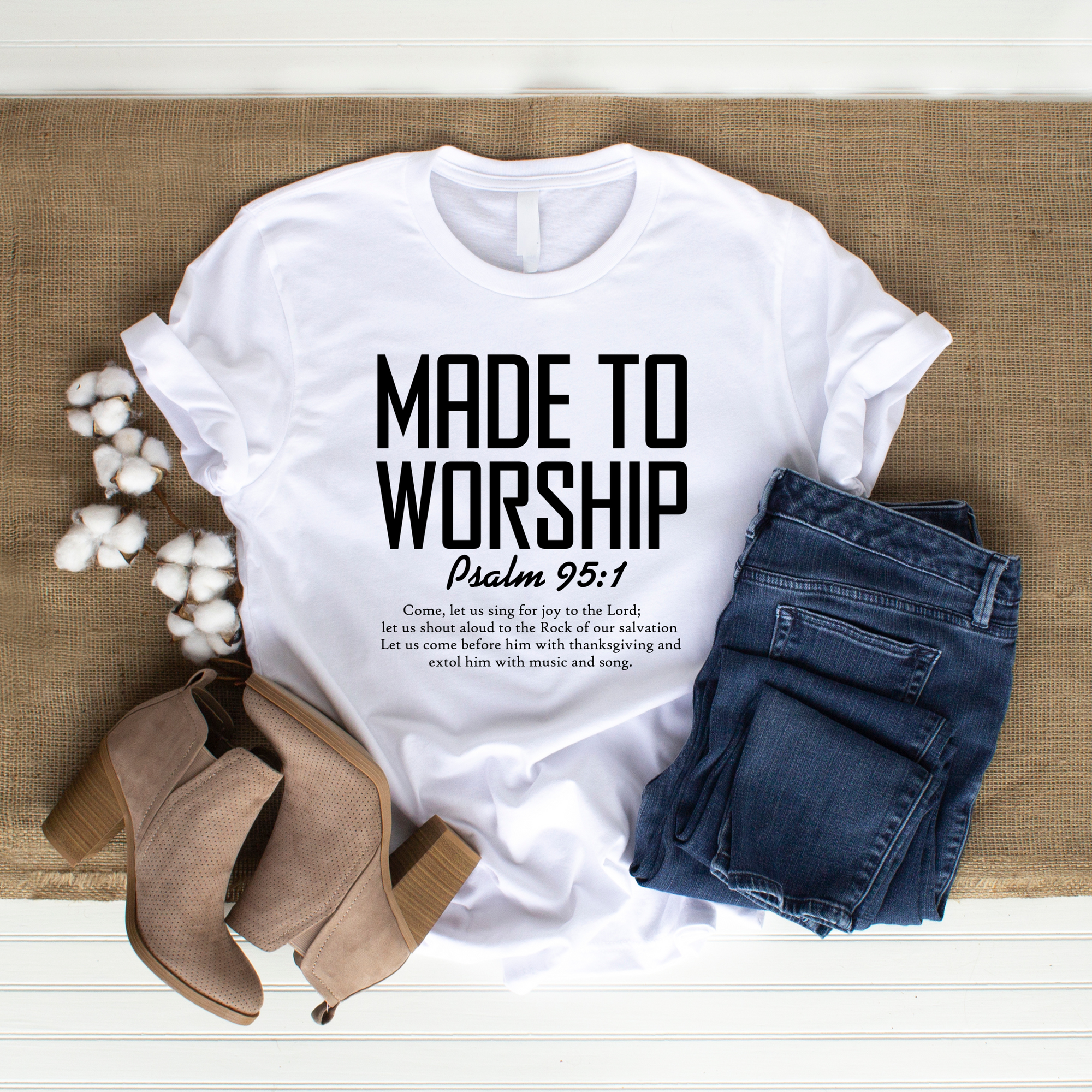 Made to Worship Sweatshirt – Graphic Tee
