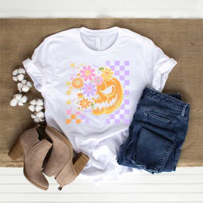 Pastel Pumpkin T-Shirt – Halloween Statement Tee
