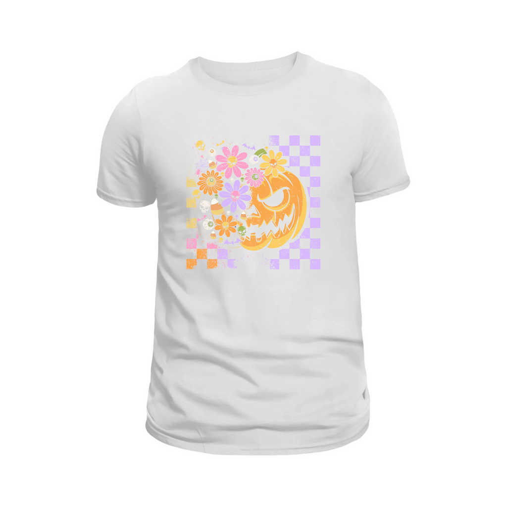 Pastel Pumpkin T-Shirt – Halloween Statement Tee
