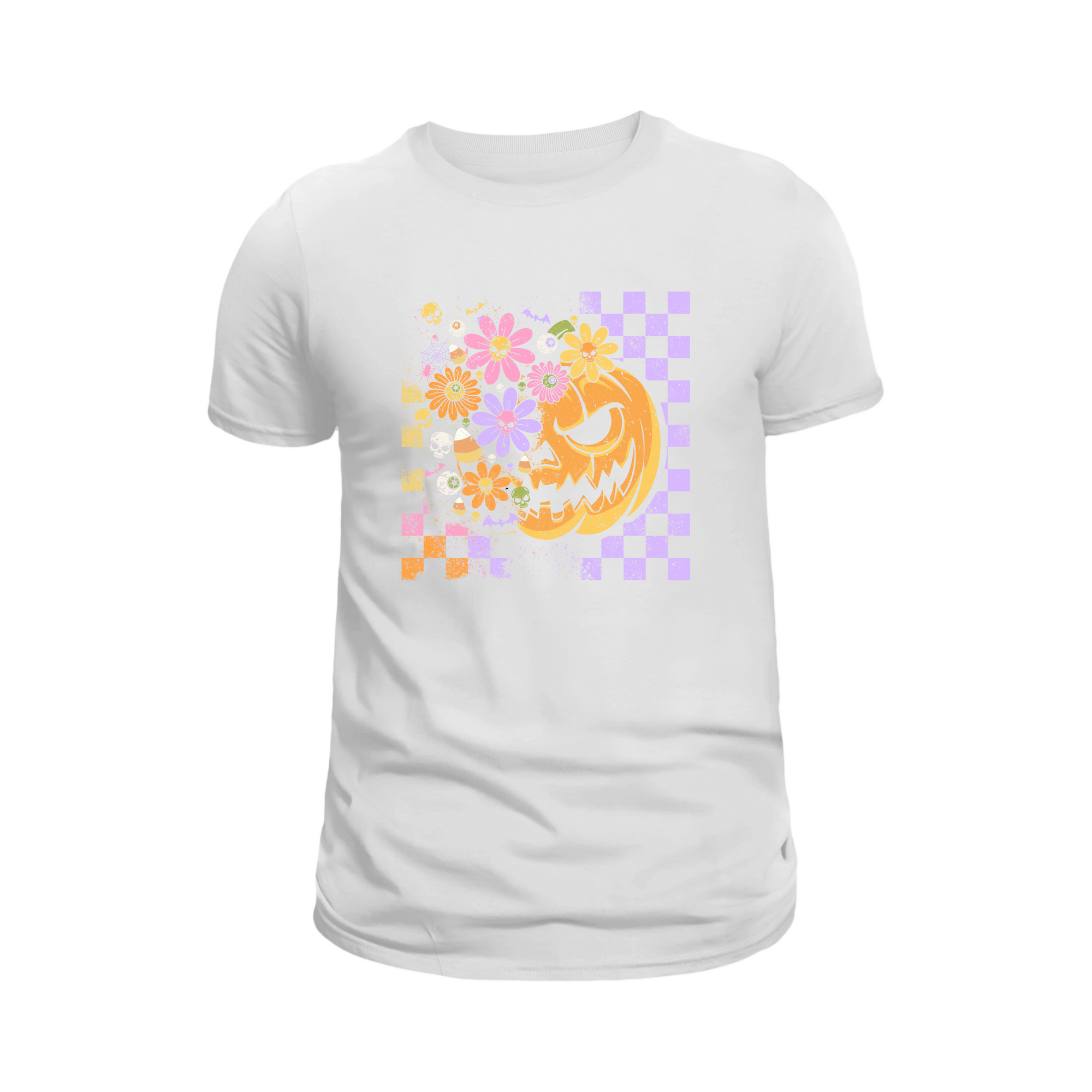 Pastel Pumpkin T-Shirt – Halloween Statement Tee