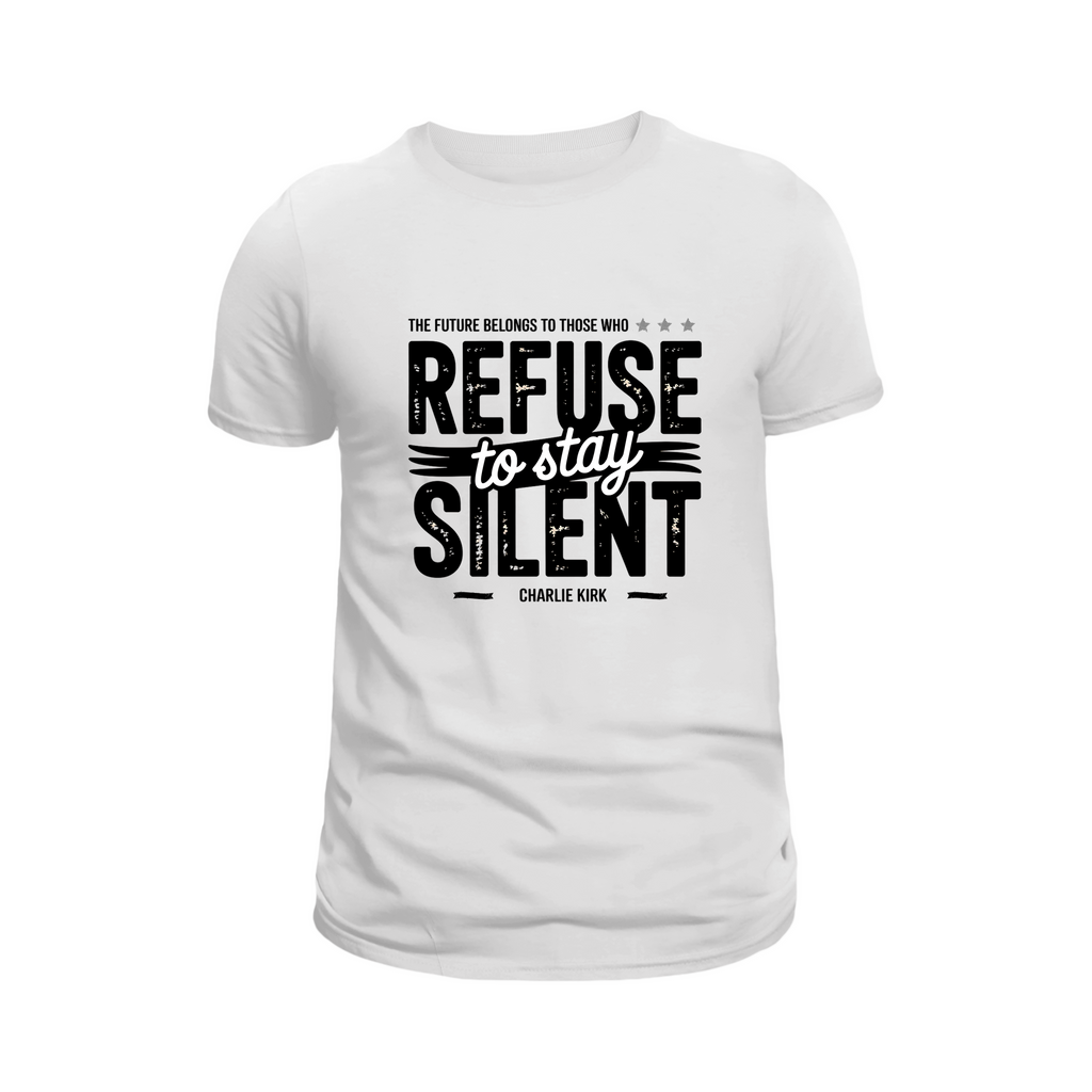 Refuse To Stay Silent Sweatshirt – Graphic Tee