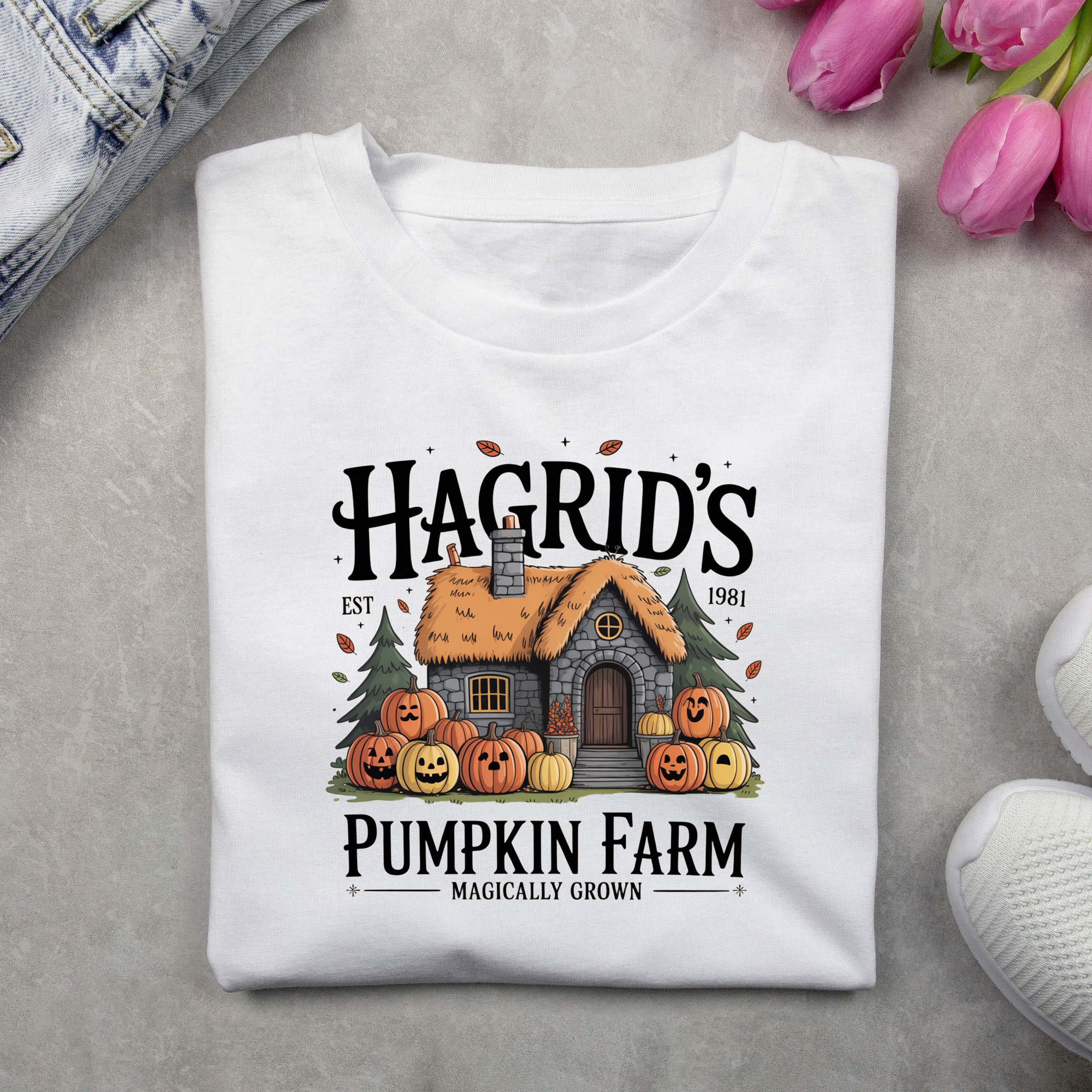 Hagrids Pumpkin Patch T-Shirt – Halloween Statement Tee