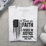 Firm in Faith Sweatshirt – Graphic Tee