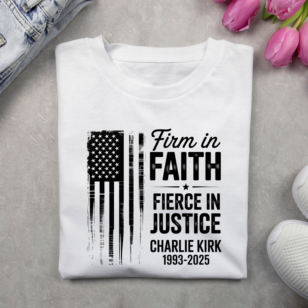 Firm in Faith Sweatshirt – Graphic Tee