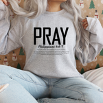 Pray Sweatshirt – Graphic Tee