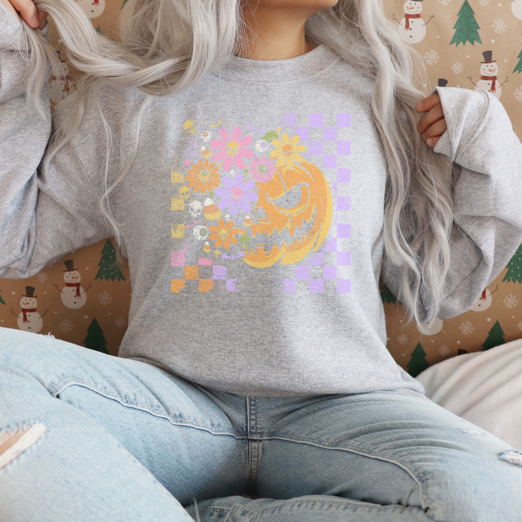 Pastel Pumpkin T-Shirt – Halloween Statement Tee