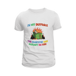 Dumpster Fire T-Shirt – Bold Statement Tee