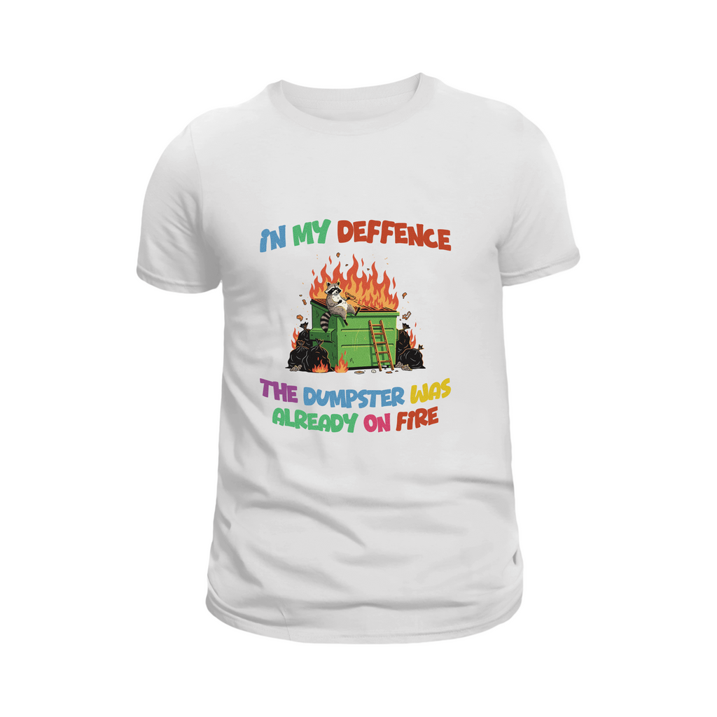 Dumpster Fire T-Shirt – Bold Statement Tee