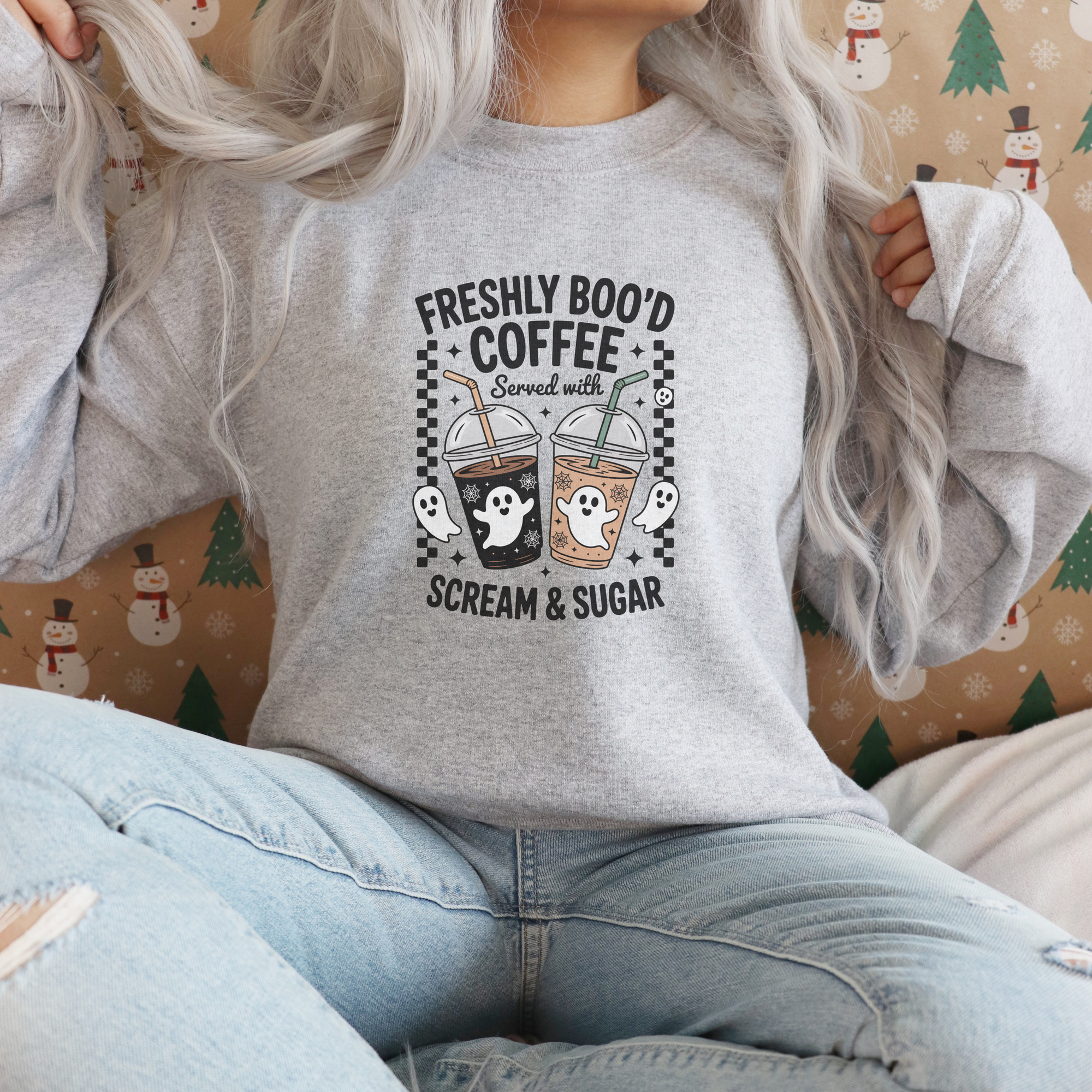 Spooky Coffee T-Shirt – Halloween Statement Tee