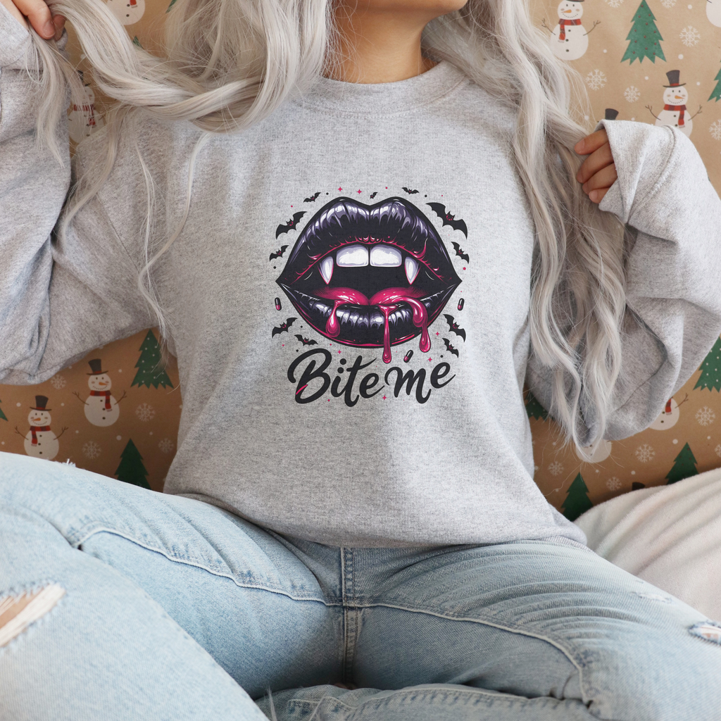 Bite Me T-Shirt – Halloween Statement Tee