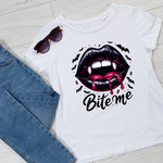 Bite Me T-Shirt – Halloween Statement Tee