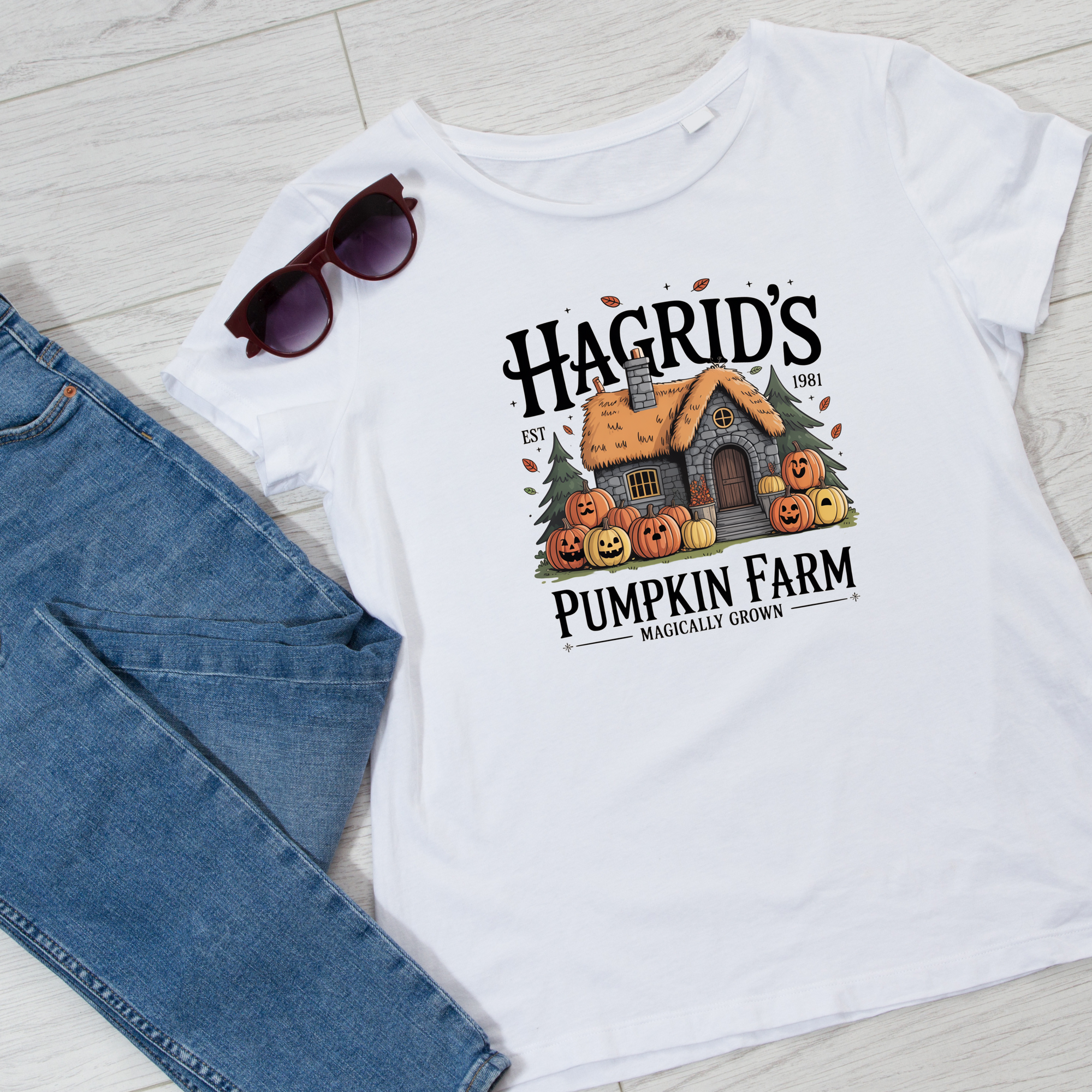 Hagrids Pumpkin Patch T-Shirt – Halloween Statement Tee