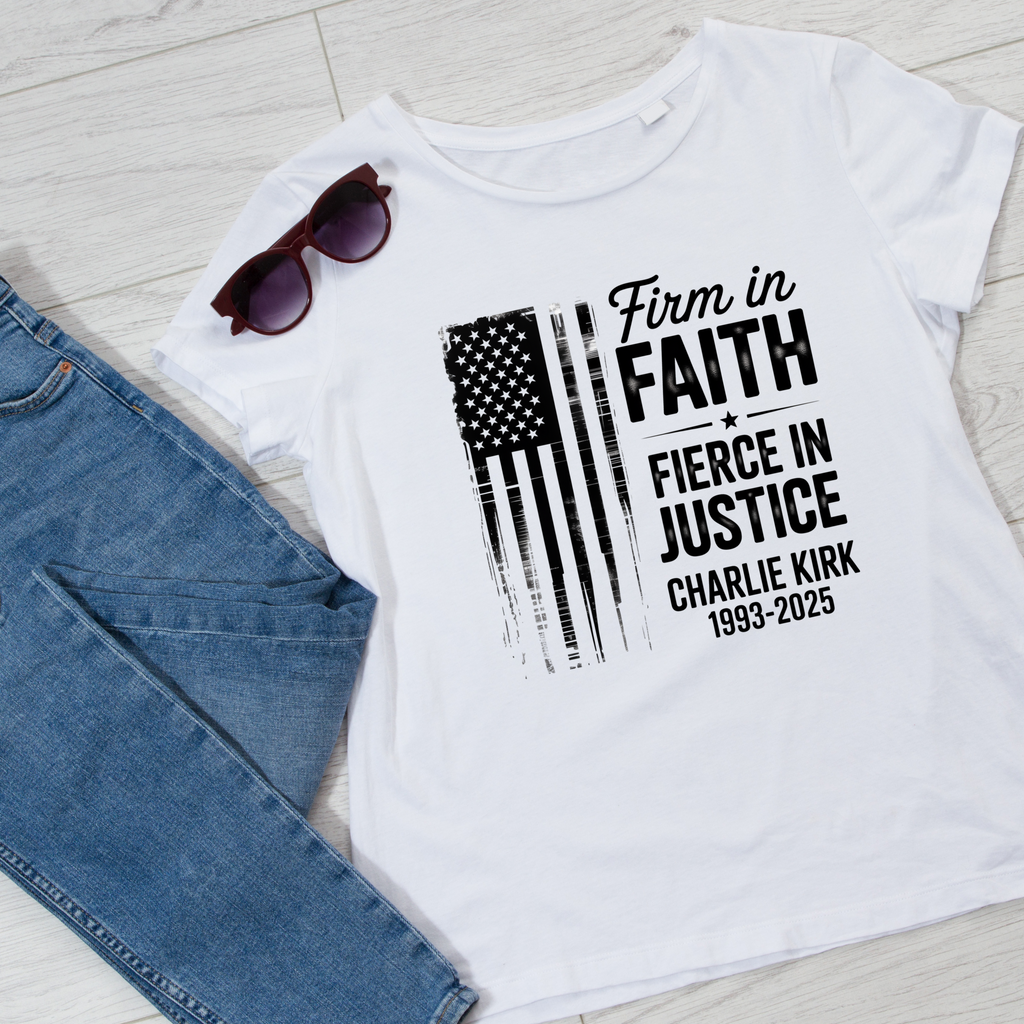 Firm in Faith Sweatshirt – Graphic Tee