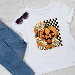 Daisy Pumpkin T-Shirt – Halloween Statement Tee